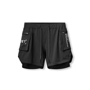 Breathable Double-Layer Sports Shorts