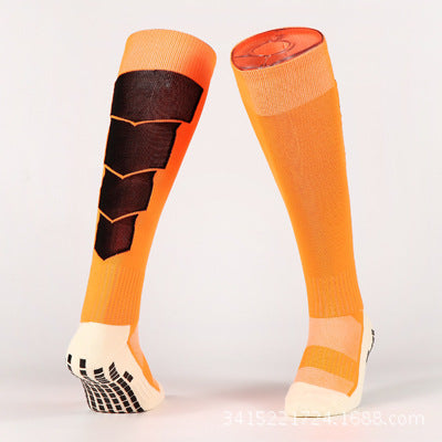 Thickened non-slip mid-length football socks