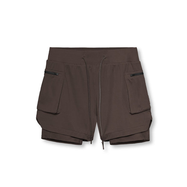 Breathable Double-Layer Sports Shorts