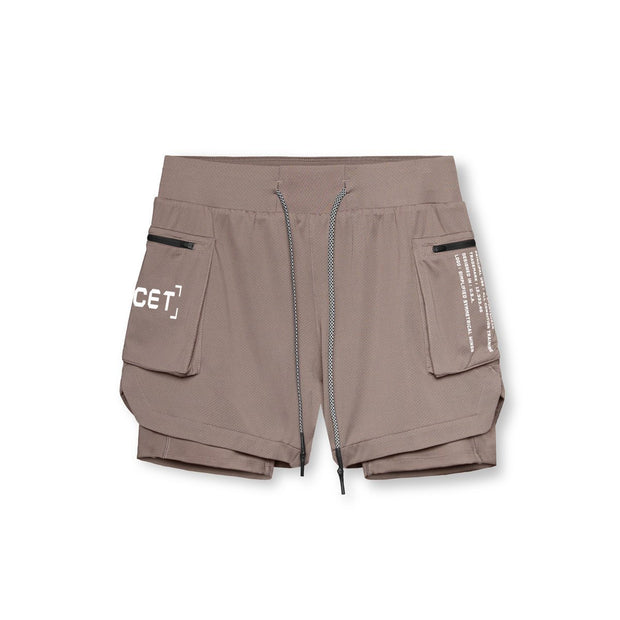 Breathable Double-Layer Sports Shorts