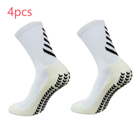 Towel Bottom Silicone Non-slip Mid-calf Soccer Socks
