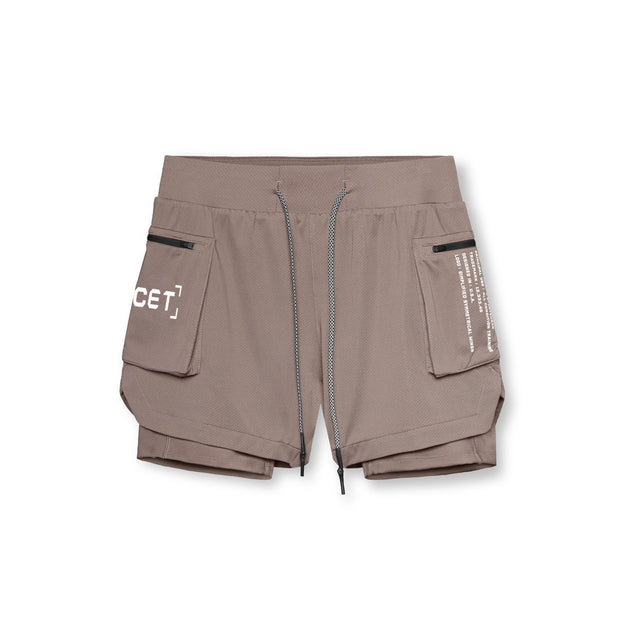 Breathable Double-Layer Sports Shorts