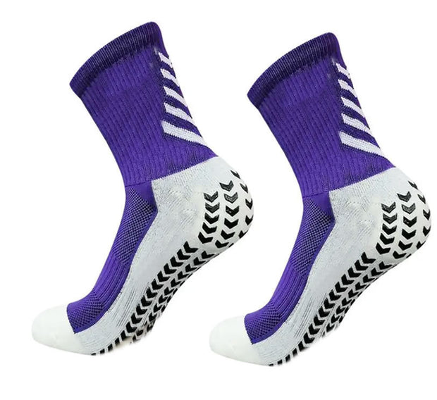 Towel Bottom Silicone Non-slip Mid-calf Soccer Socks