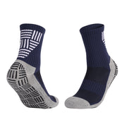 Thick Towel Bottom Mid-calf Soccer Socks Non-slip Sweat-proof Athletic Socks