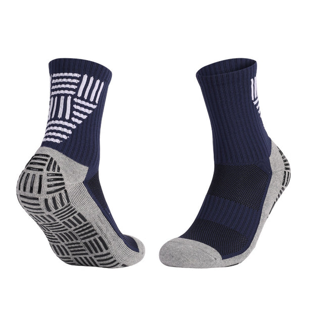 Thick Towel Bottom Mid-calf Soccer Socks Non-slip Sweat-proof Athletic Socks