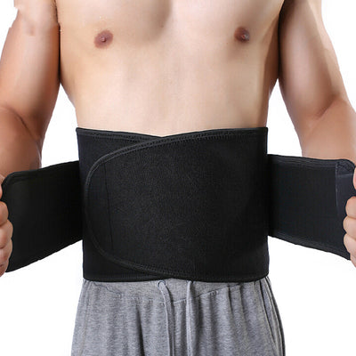 Fitness abdominal support belt