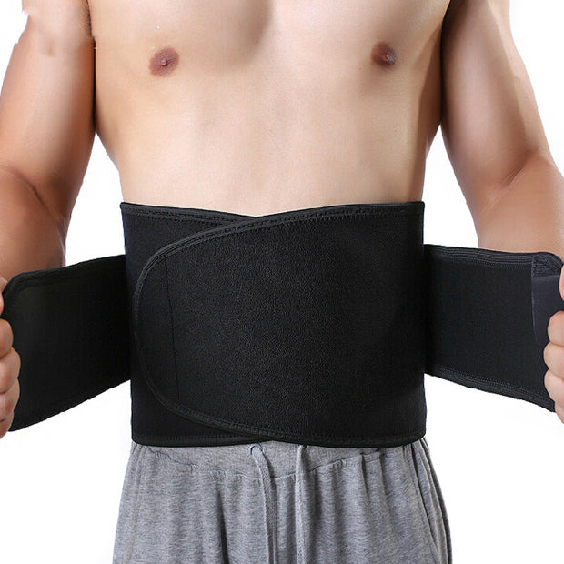Fitness abdominal support belt