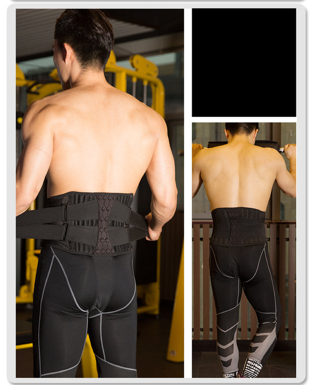 Fitness abdominal support belt