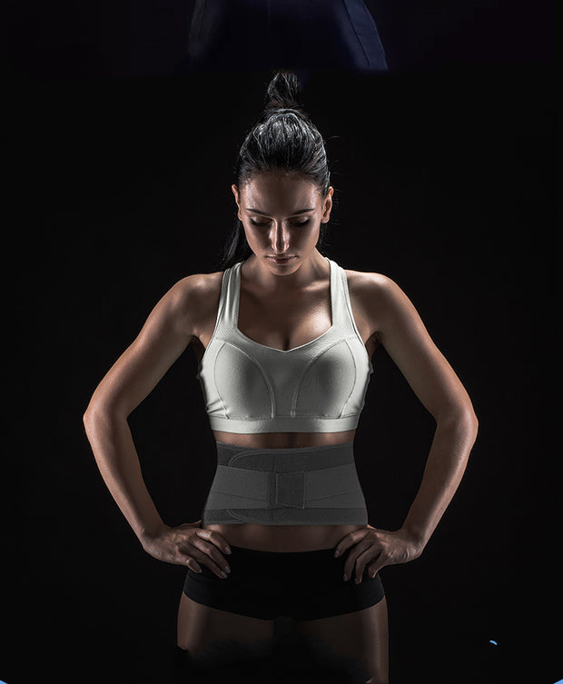 Fitness abdominal support belt